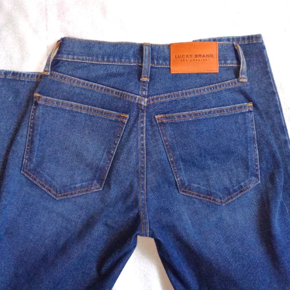 Lucky Brand high waisted skinny jeans
